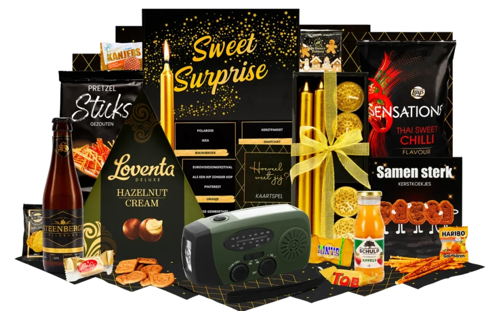 Noodradio kerstpakket bestellen