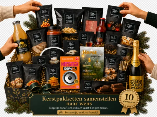 Kerstpakketten samenstellen