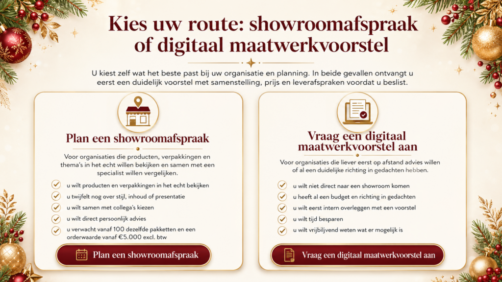 Showroomafspraak of digitaal maatwerk