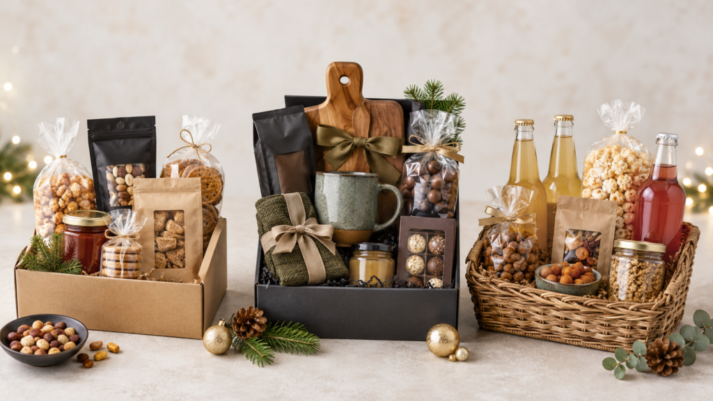 Drie actuele populaire kerstpakketten uit verschillende prijsklassen