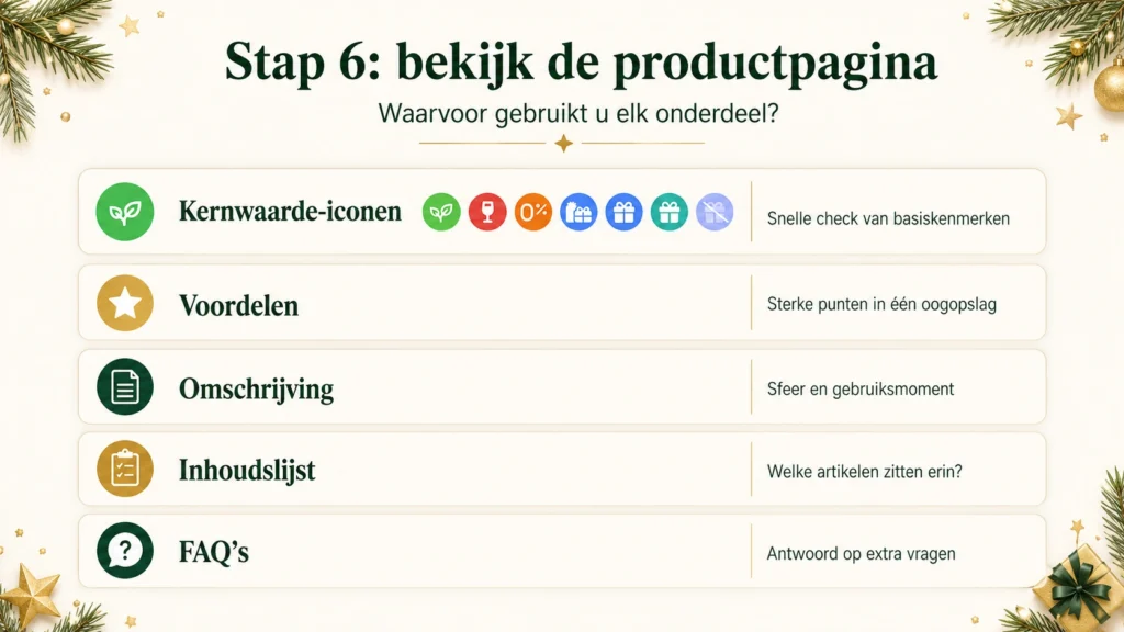 Bekijk de productpagina van het kerstpakket