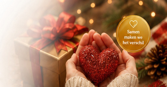 Steun een goed doel met uw kerstpakket