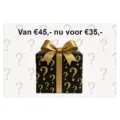 Verrassingspakket van 35 euro